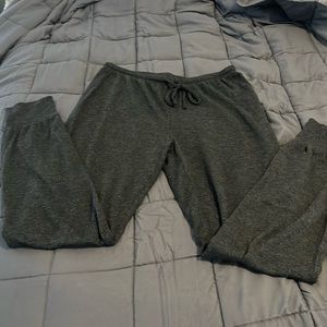 Victoria Secret dark grey pajama joggers XS used. Good condition